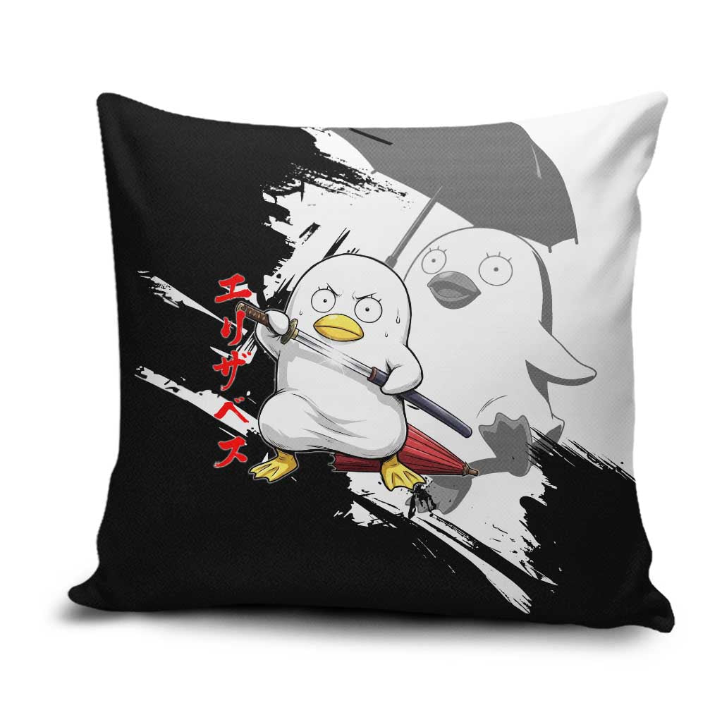 Elizabeth Pillow Cover Comic Parody Ink Splash Style