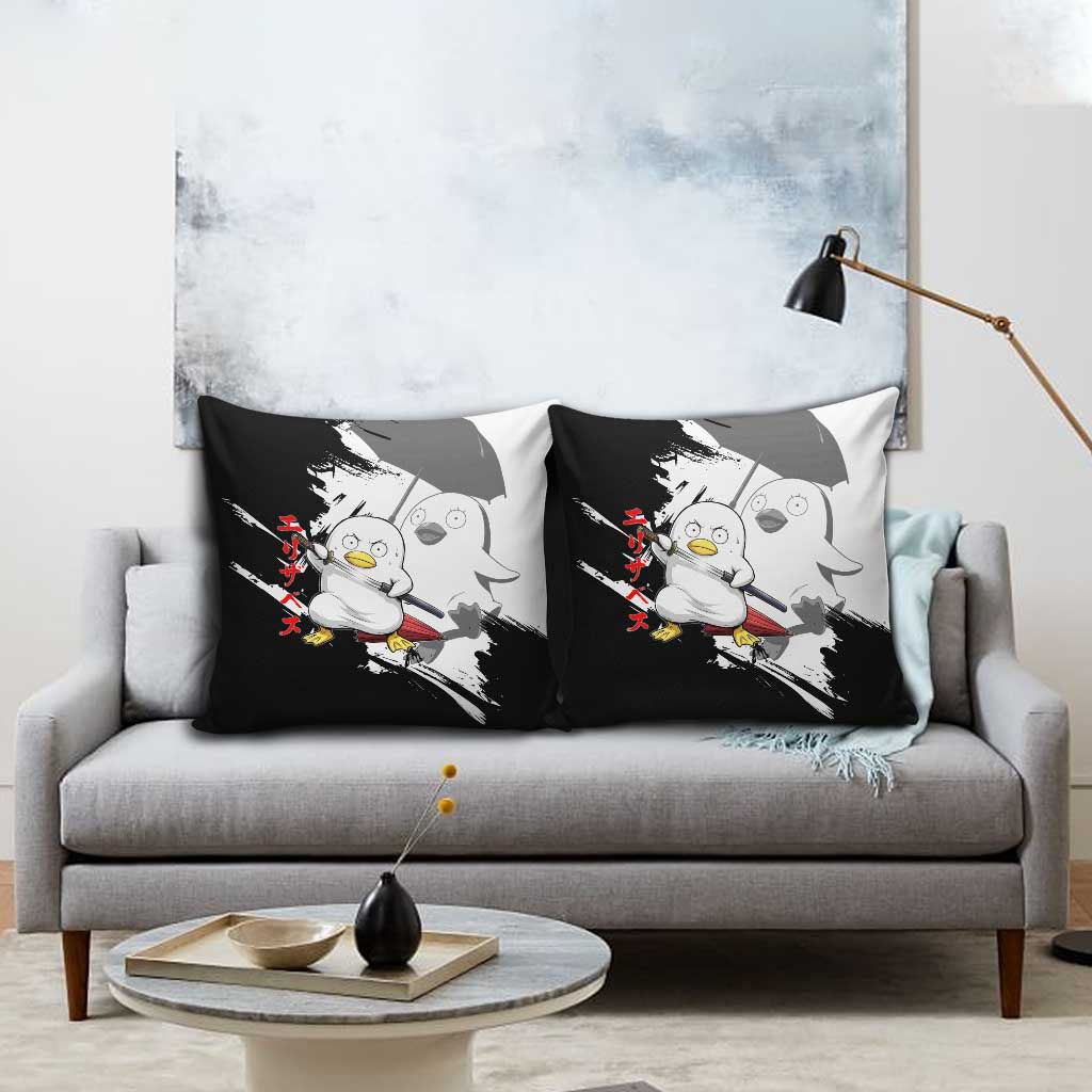 Elizabeth Pillow Cover Comic Parody Ink Splash Style