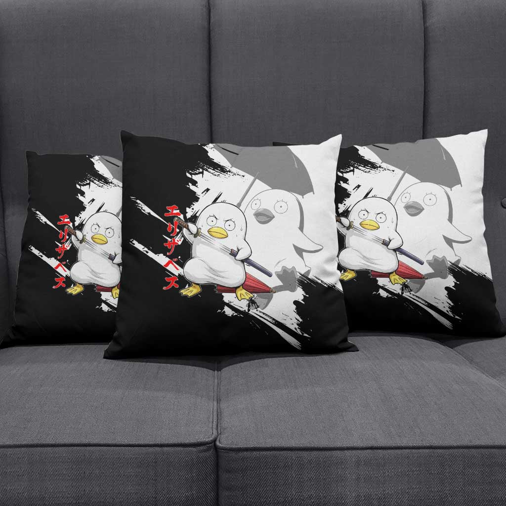 Elizabeth Pillow Cover Comic Parody Ink Splash Style