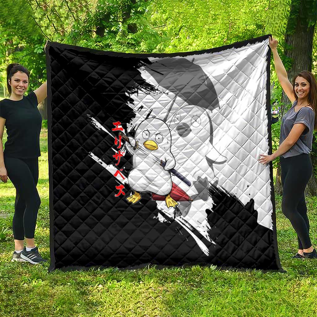 Elizabeth Quilt Comic Parody Ink Splash Style