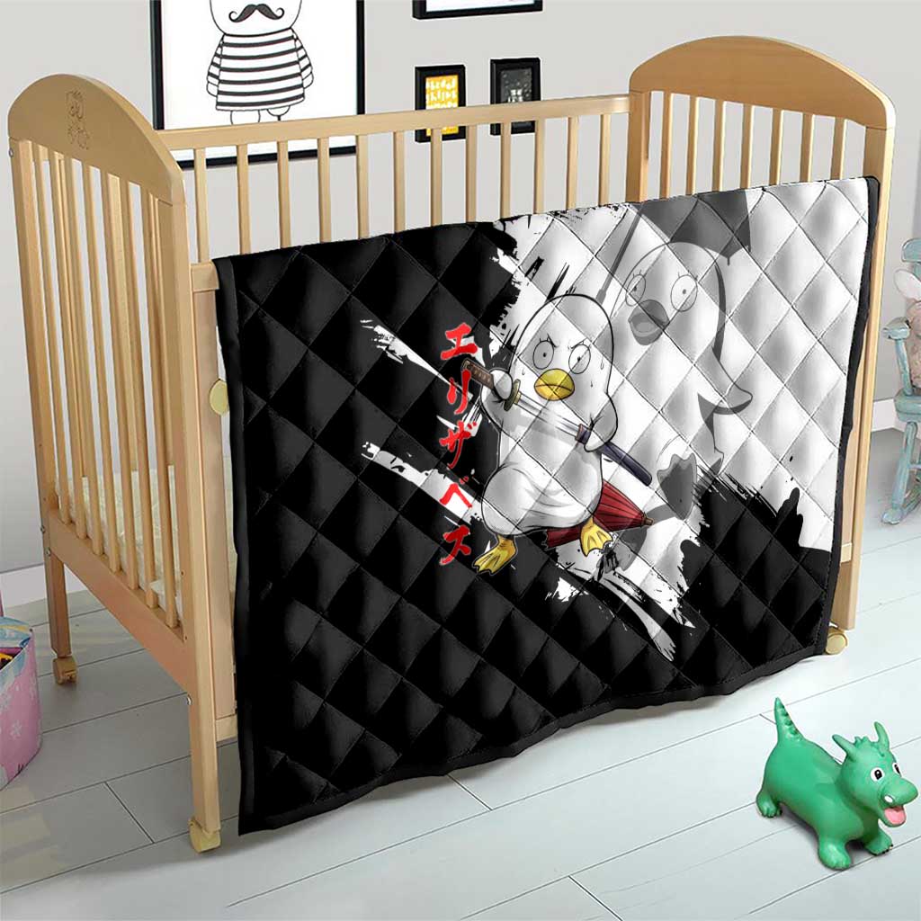Elizabeth Quilt Comic Parody Ink Splash Style