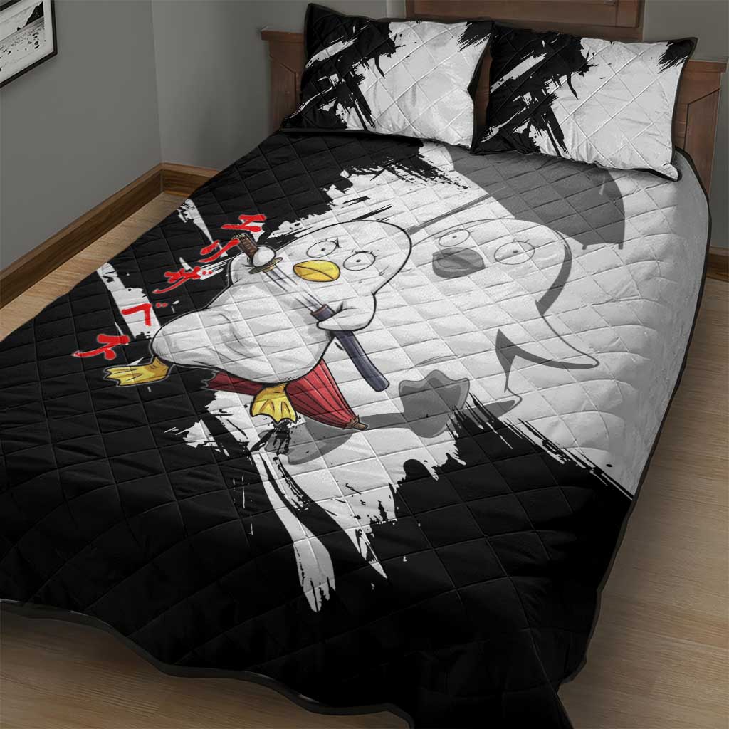 Elizabeth Quilt Bed Set Comic Parody Ink Splash Style