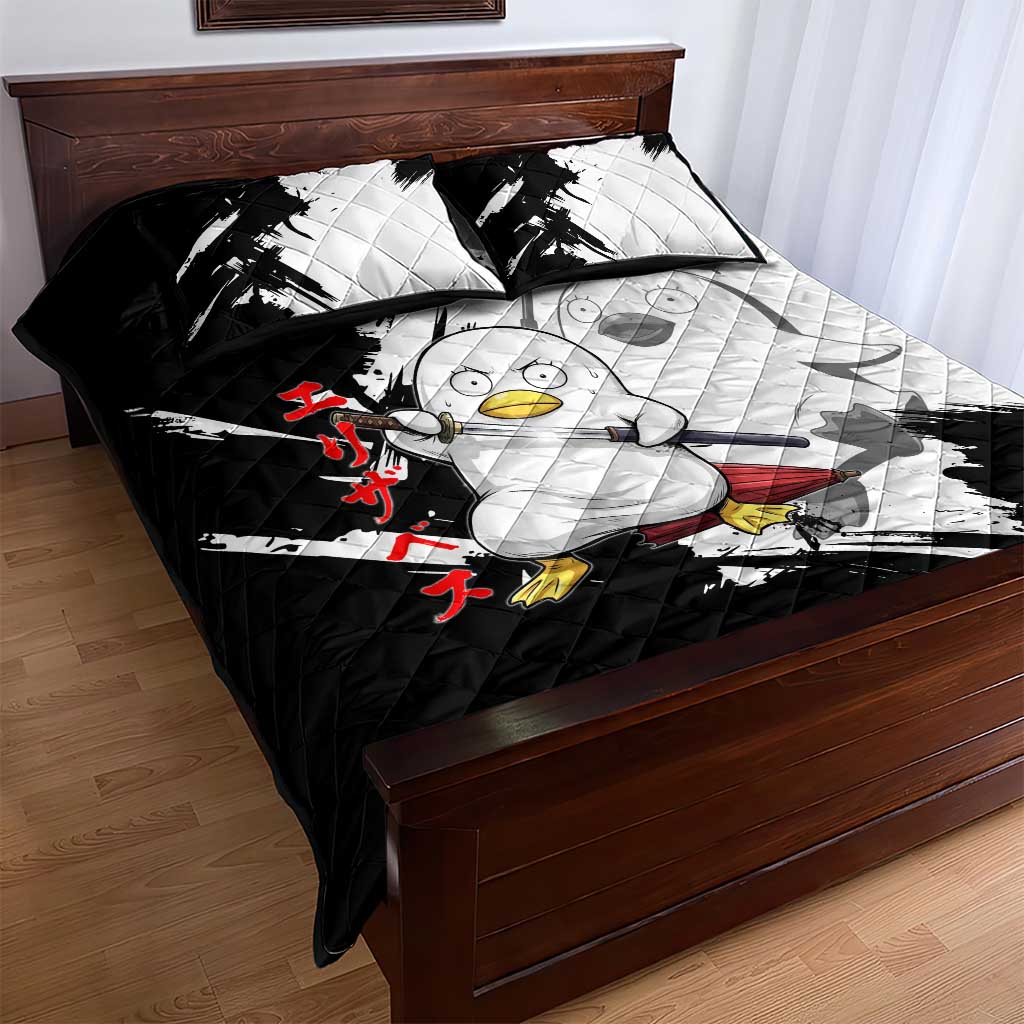 Elizabeth Quilt Bed Set Comic Parody Ink Splash Style