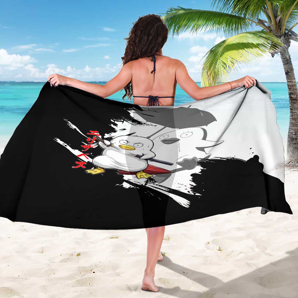 Elizabeth Sarong Comic Parody Ink Splash Style