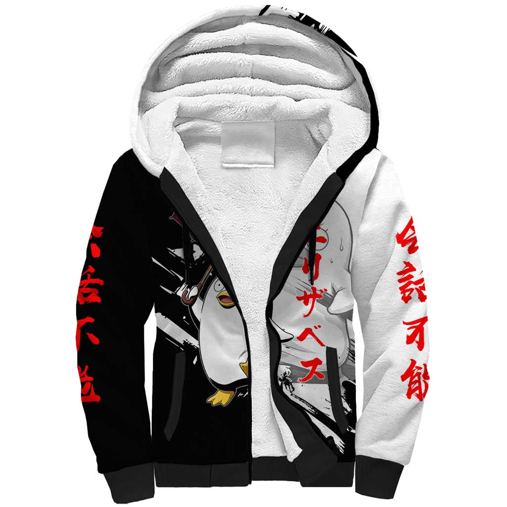Elizabeth Sherpa Hoodie Comic Parody Ink Splash Style