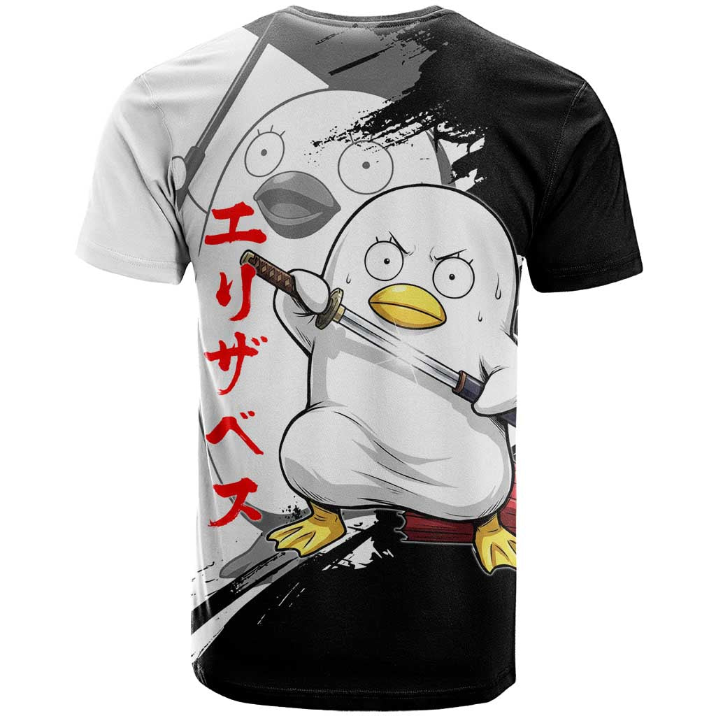 Elizabeth T Shirt Comic Parody Ink Splash Style