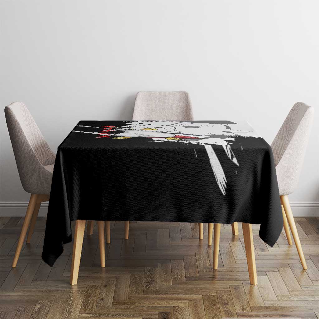 Elizabeth Tablecloth Comic Parody Ink Splash Style