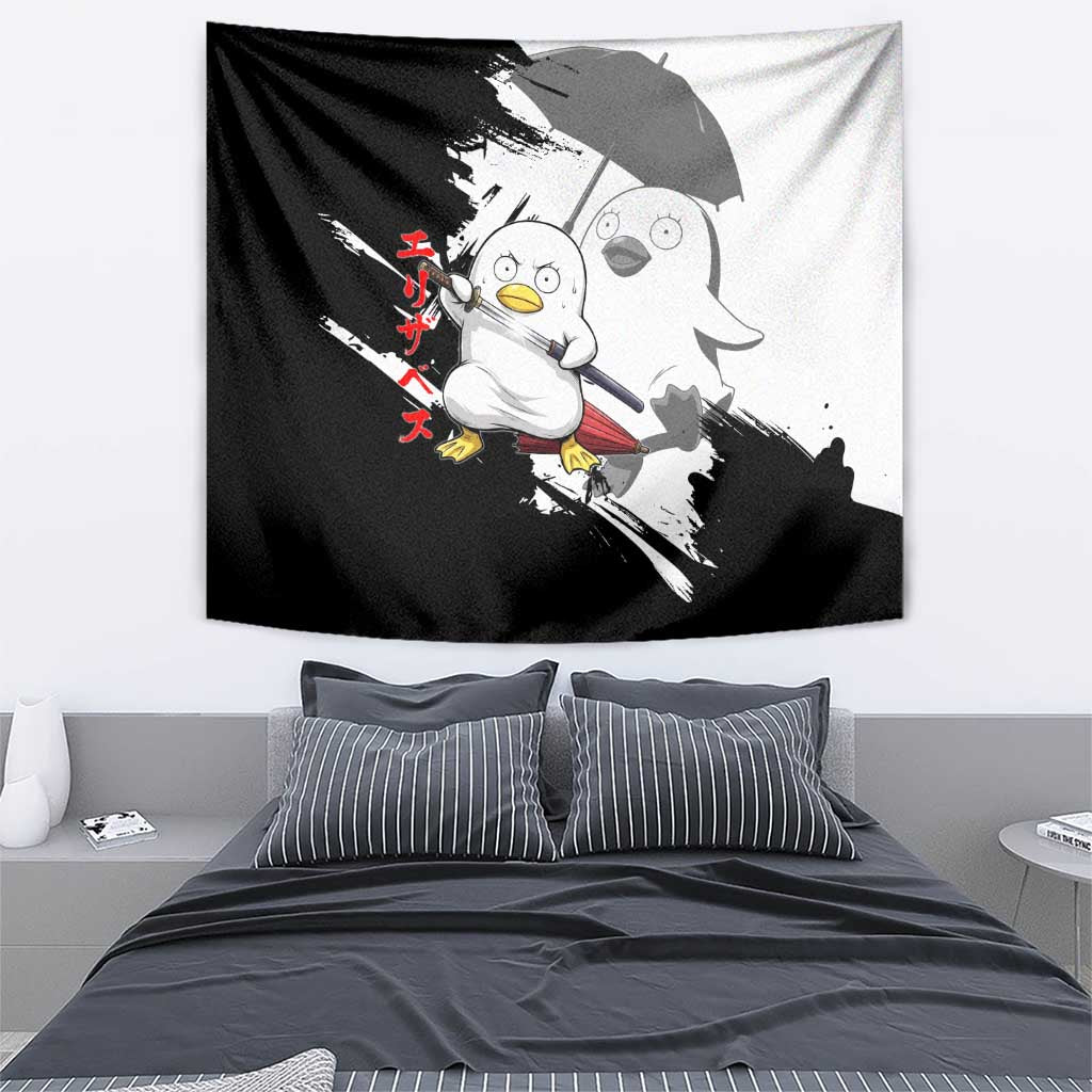Elizabeth Tapestry Comic Parody Ink Splash Style