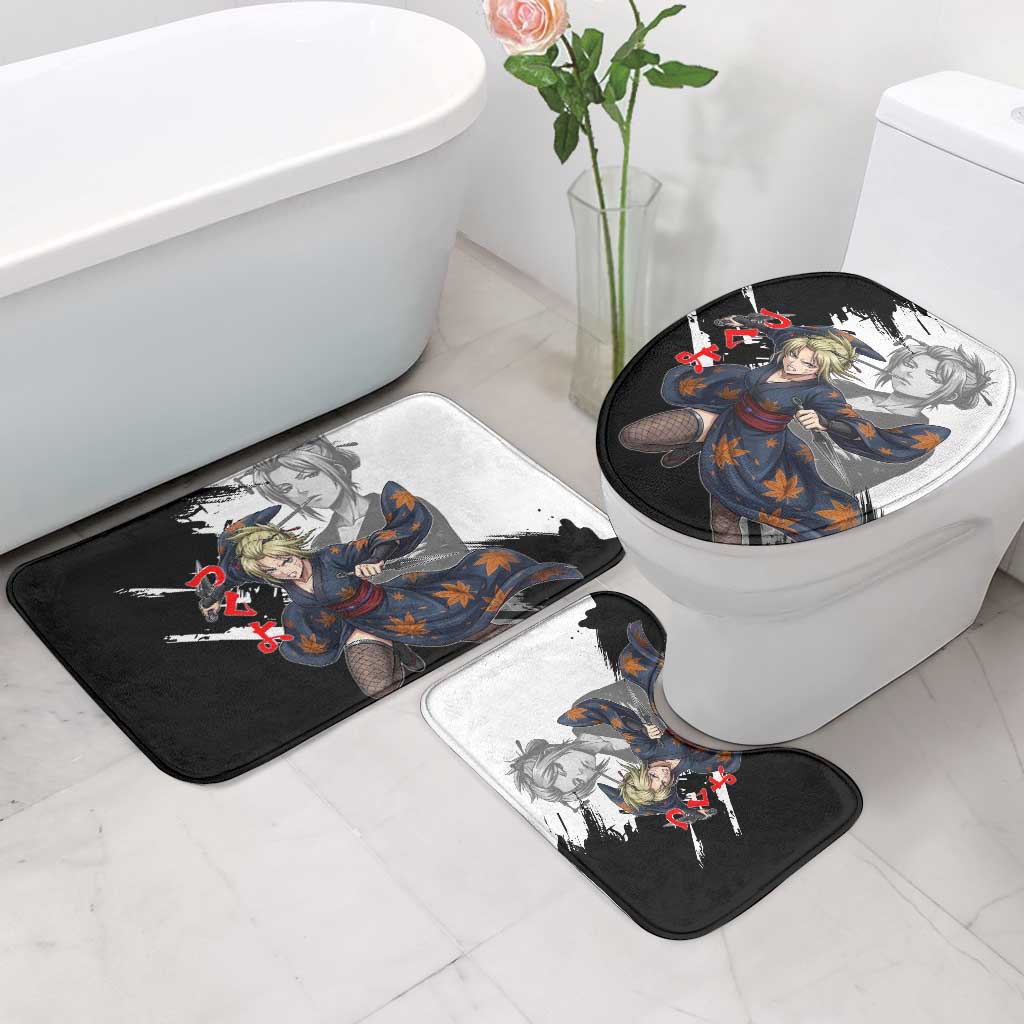 Tsukuyo Bathroom Set Edo Shinobi Ink Brush Style