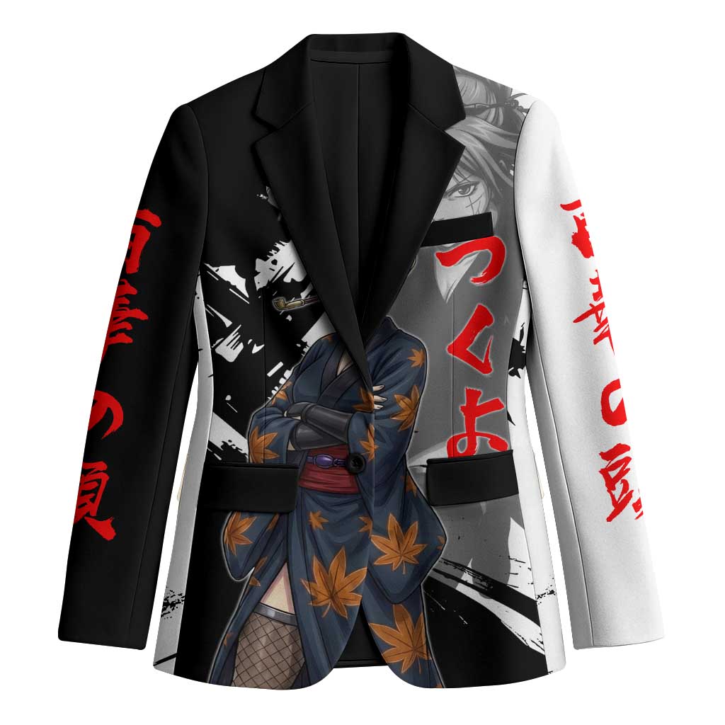 Tsukuyo Blazer Edo Shinobi Ink Brush Style