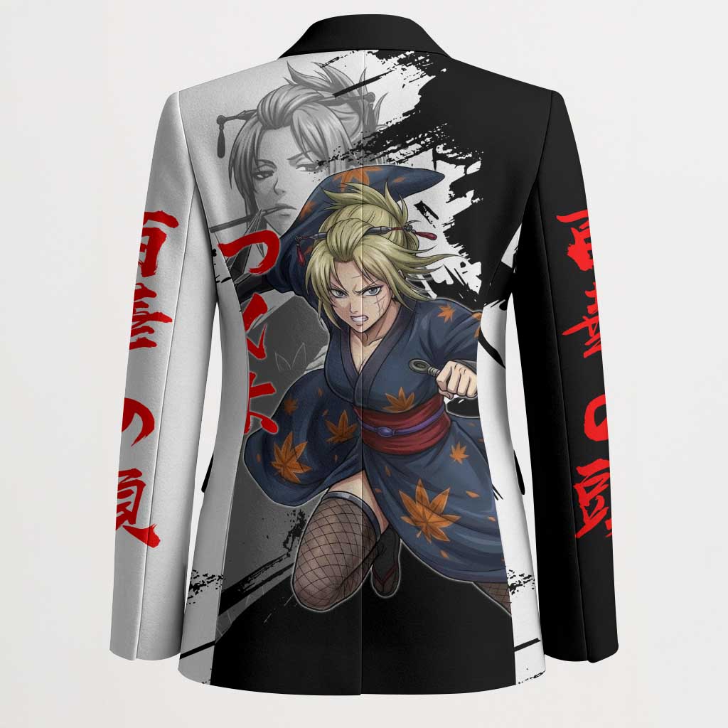 Tsukuyo Blazer Edo Shinobi Ink Brush Style