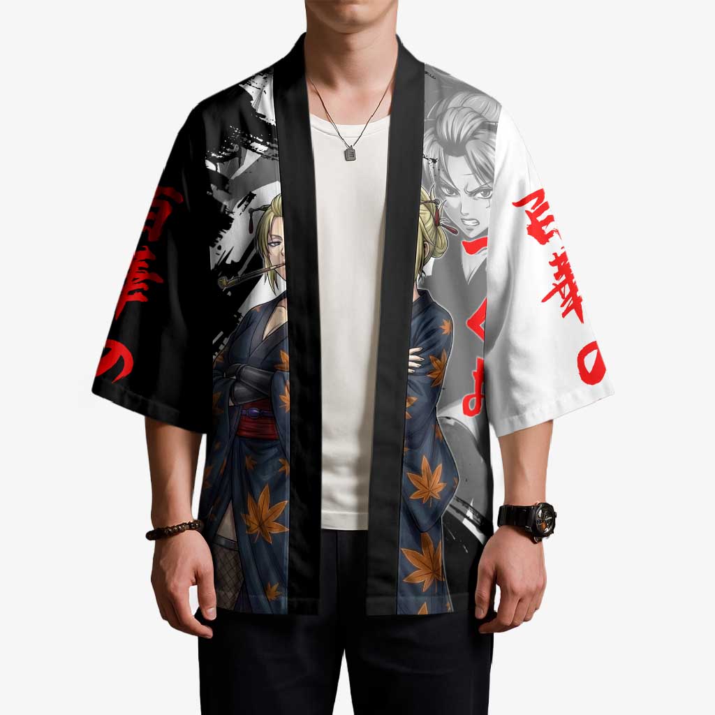Tsukuyo Kimono Edo Shinobi Ink Brush Style