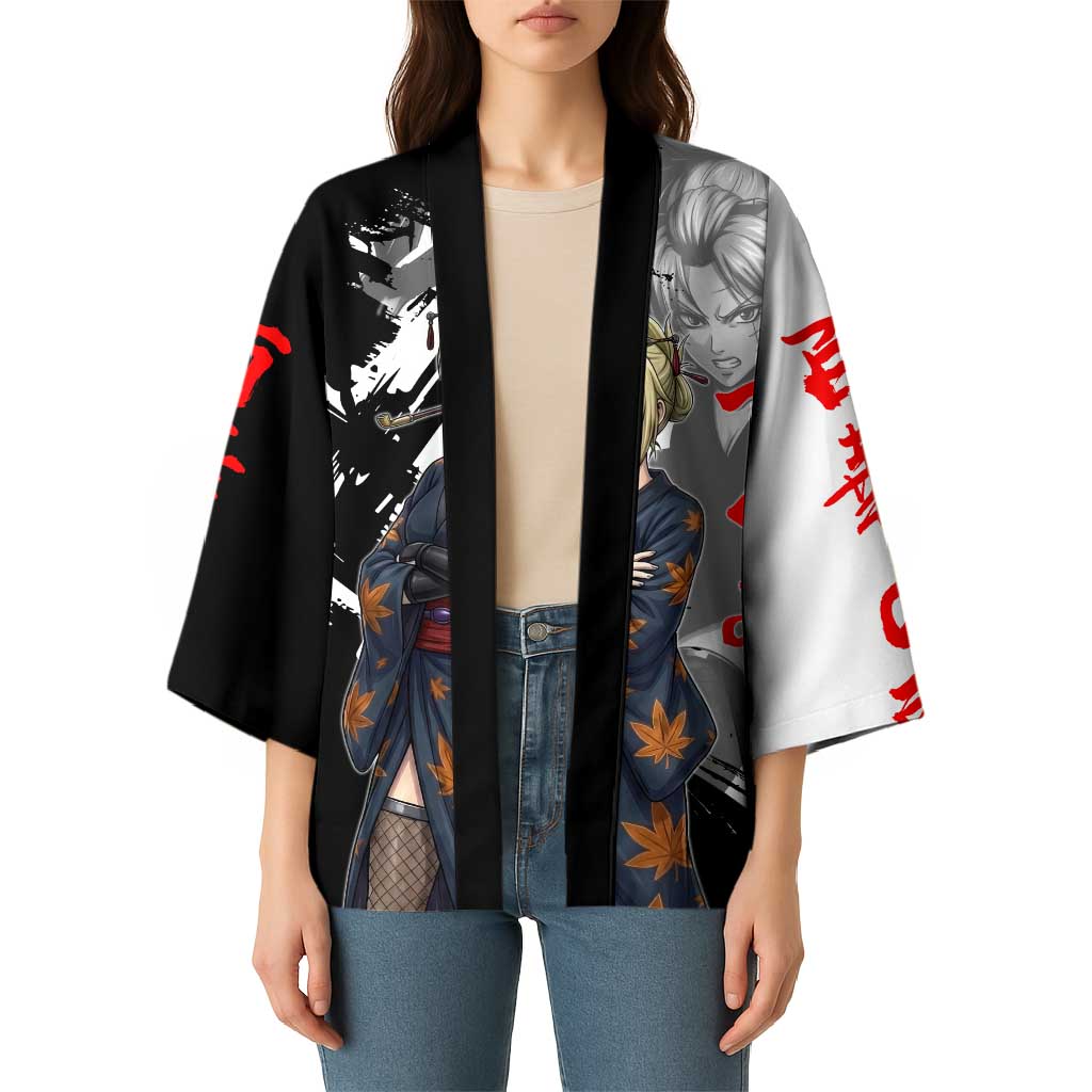Tsukuyo Kimono Edo Shinobi Ink Brush Style