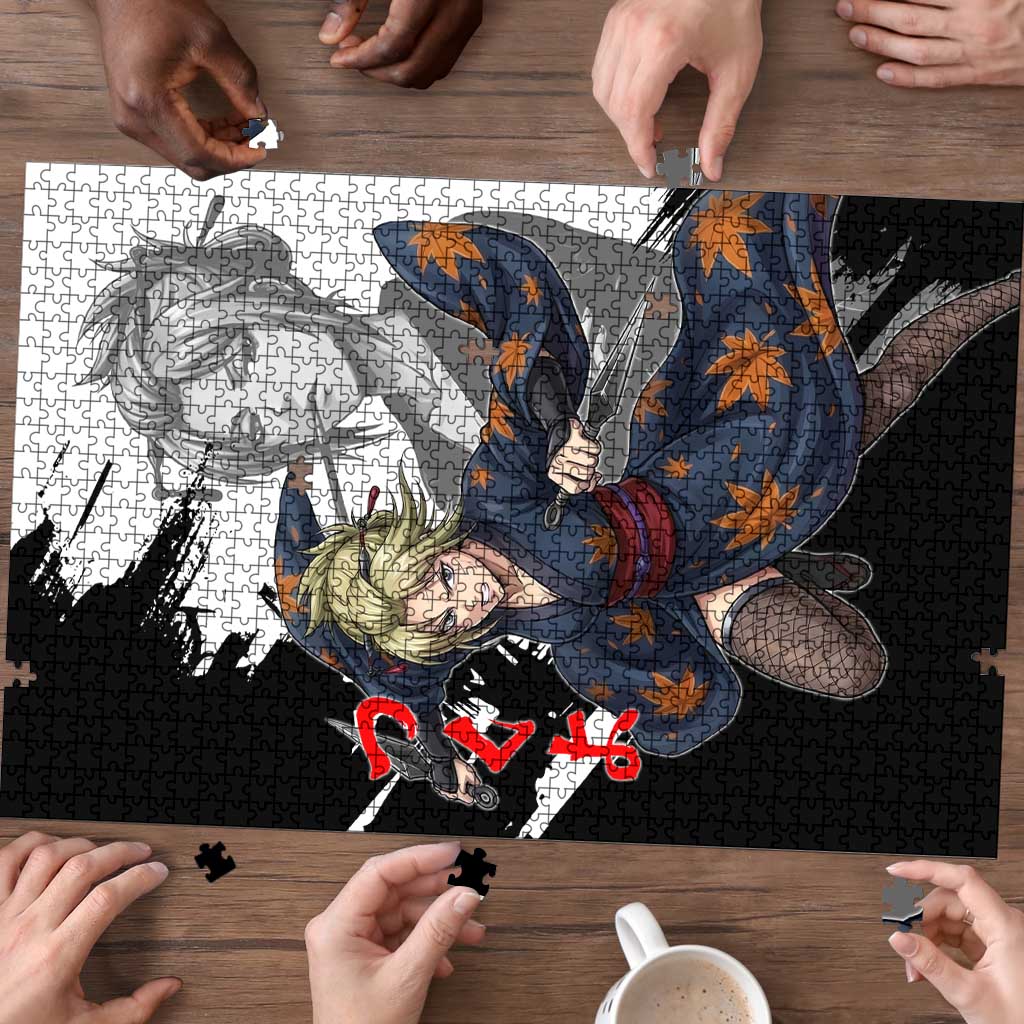 Tsukuyo Puzzle Edo Shinobi Ink Brush Style