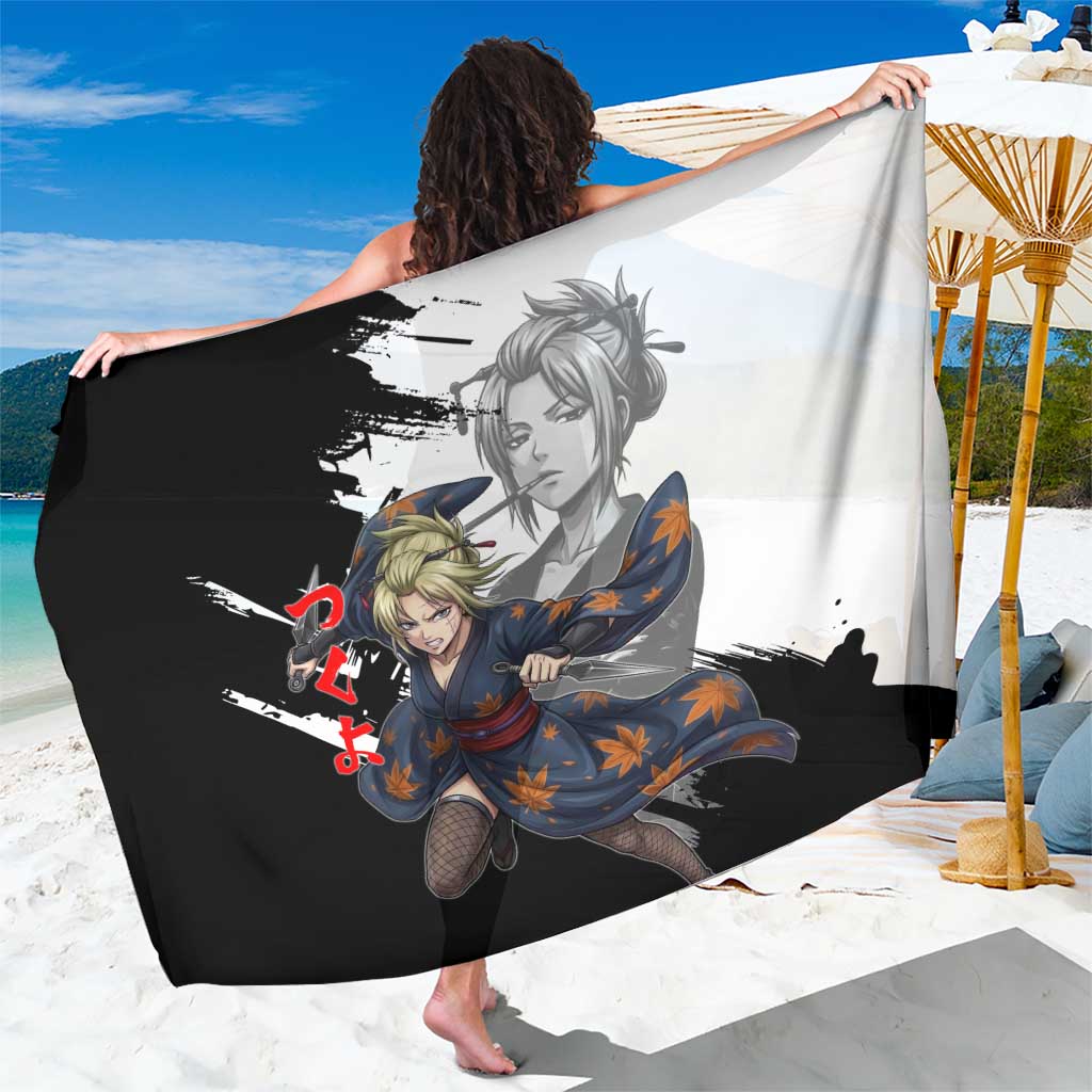 Tsukuyo Sarong Edo Shinobi Ink Brush Style