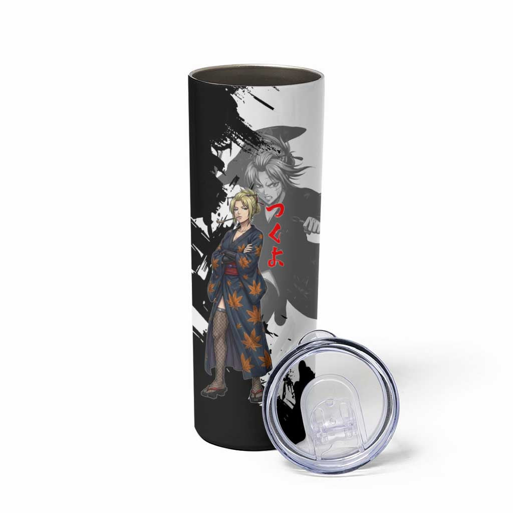 Tsukuyo Skinny Tumbler Edo Shinobi Ink Brush Style