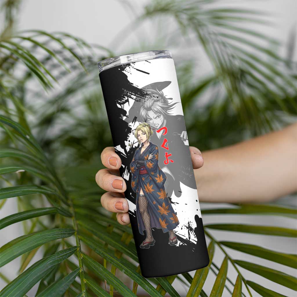Tsukuyo Skinny Tumbler Edo Shinobi Ink Brush Style