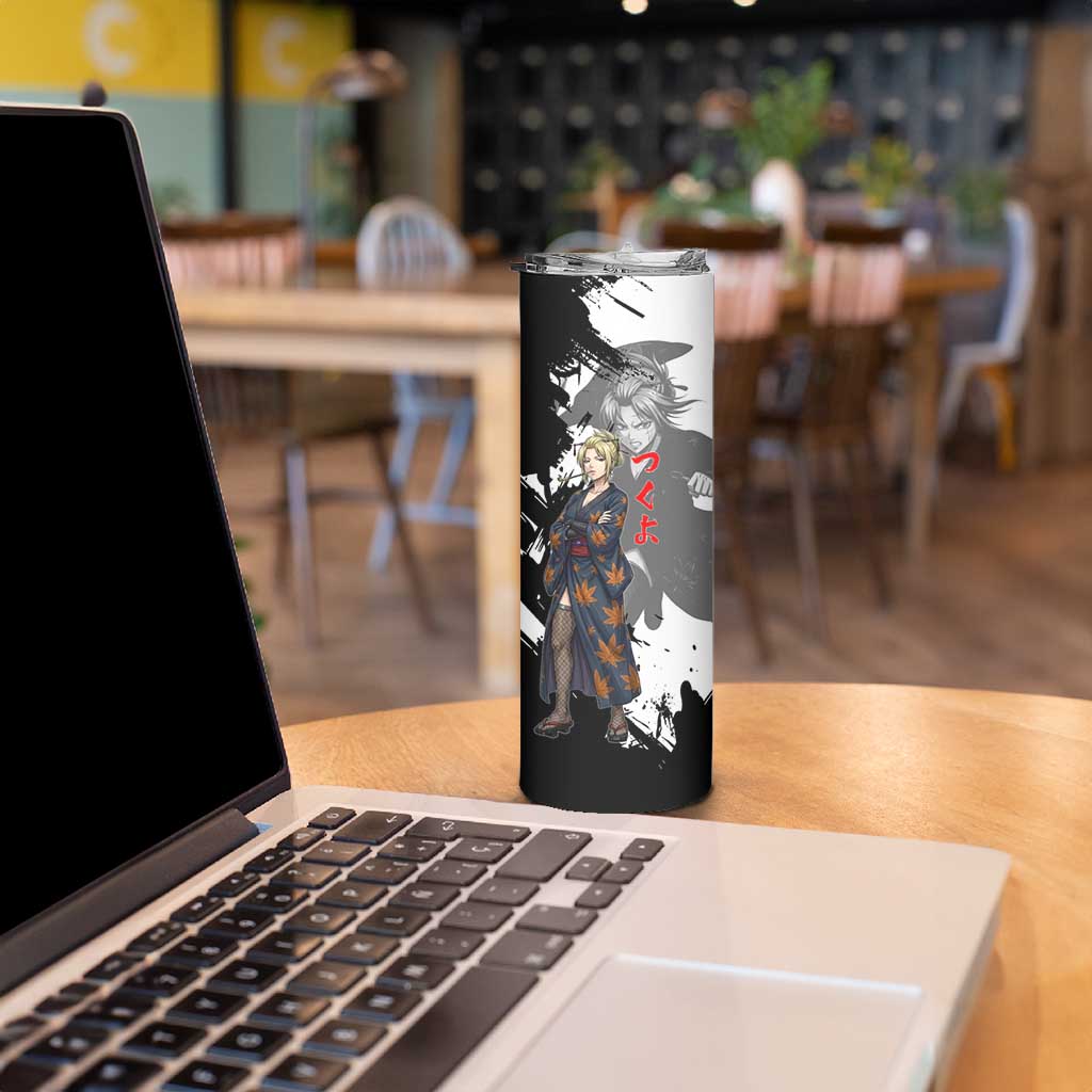 Tsukuyo Skinny Tumbler Edo Shinobi Ink Brush Style