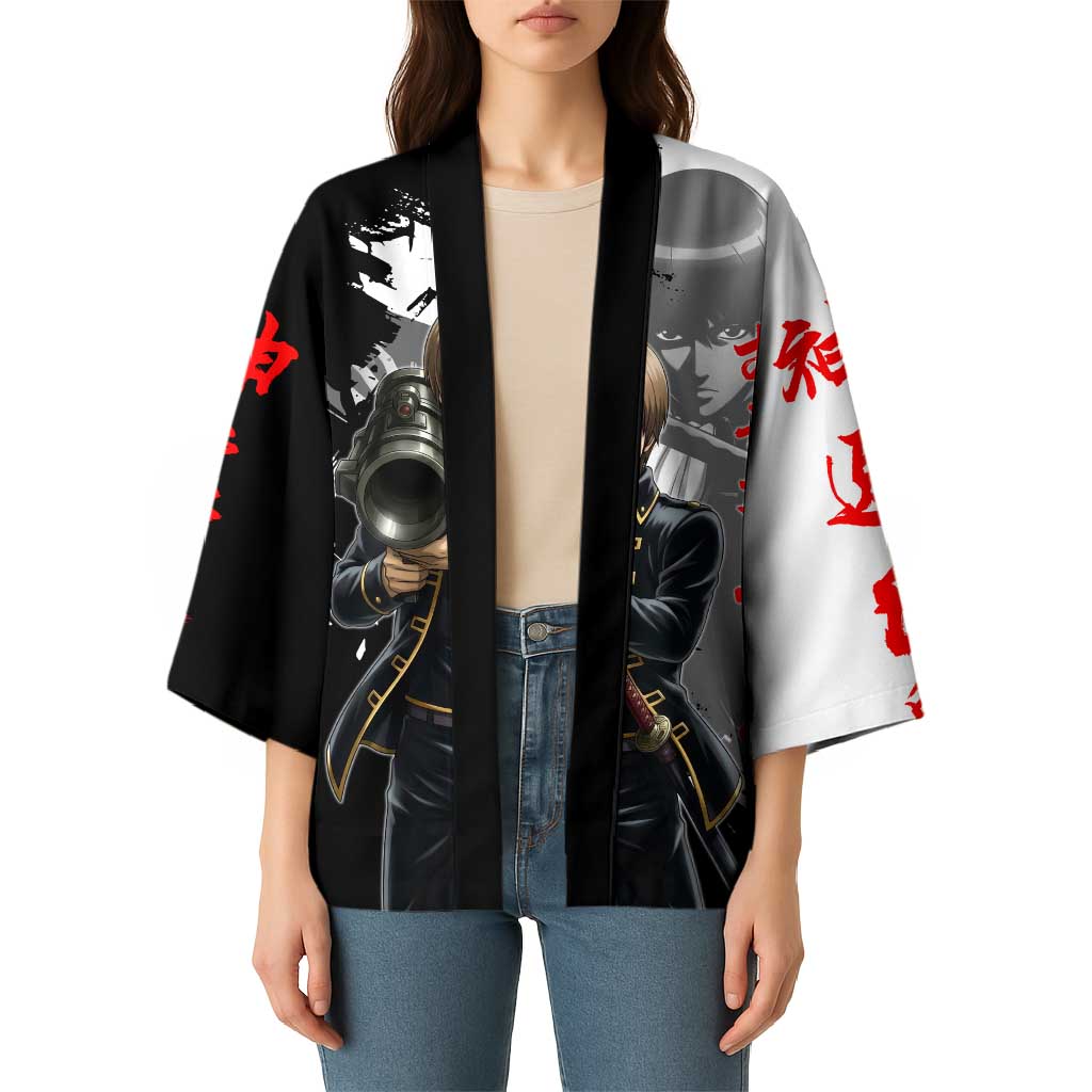 Okita Sougo Kimono Modern Shinsengumi Ink Splash Style