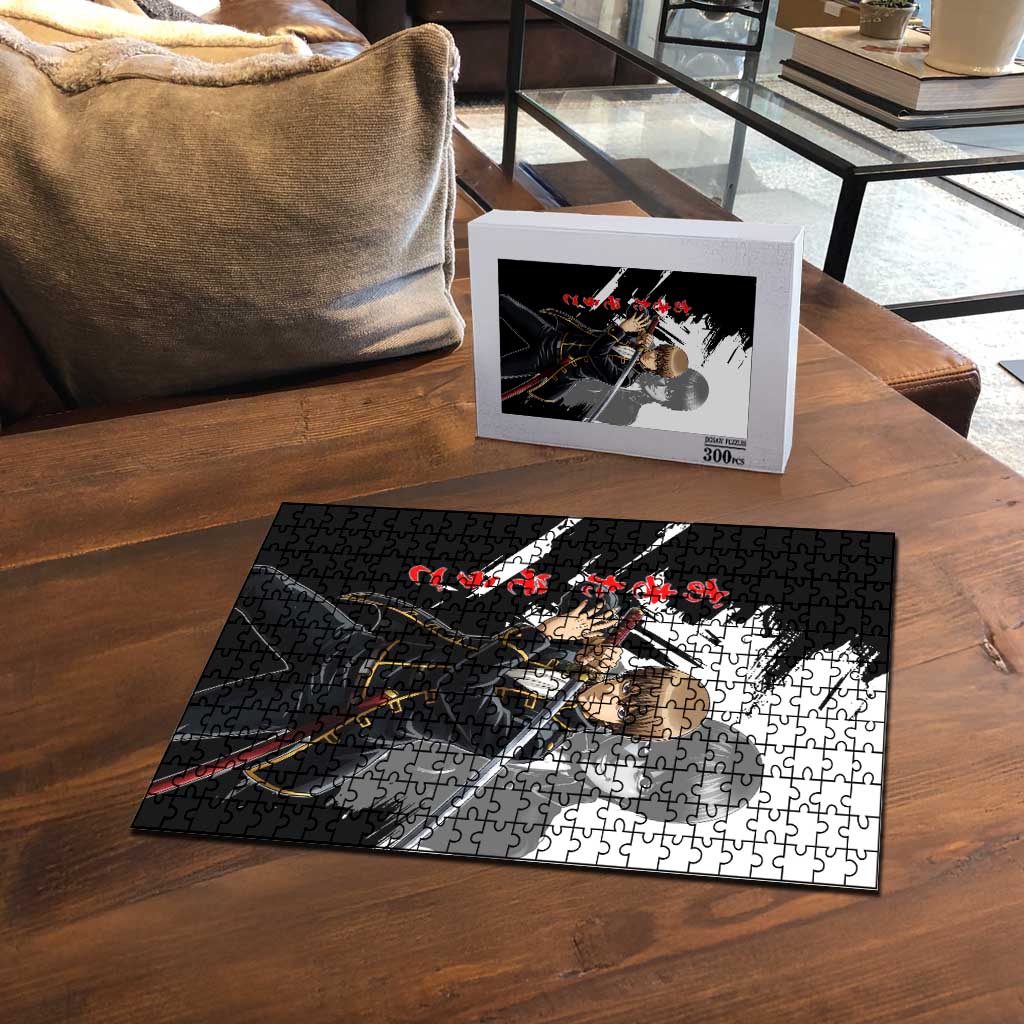 Okita Sougo Puzzle Modern Shinsengumi Ink Splash Style