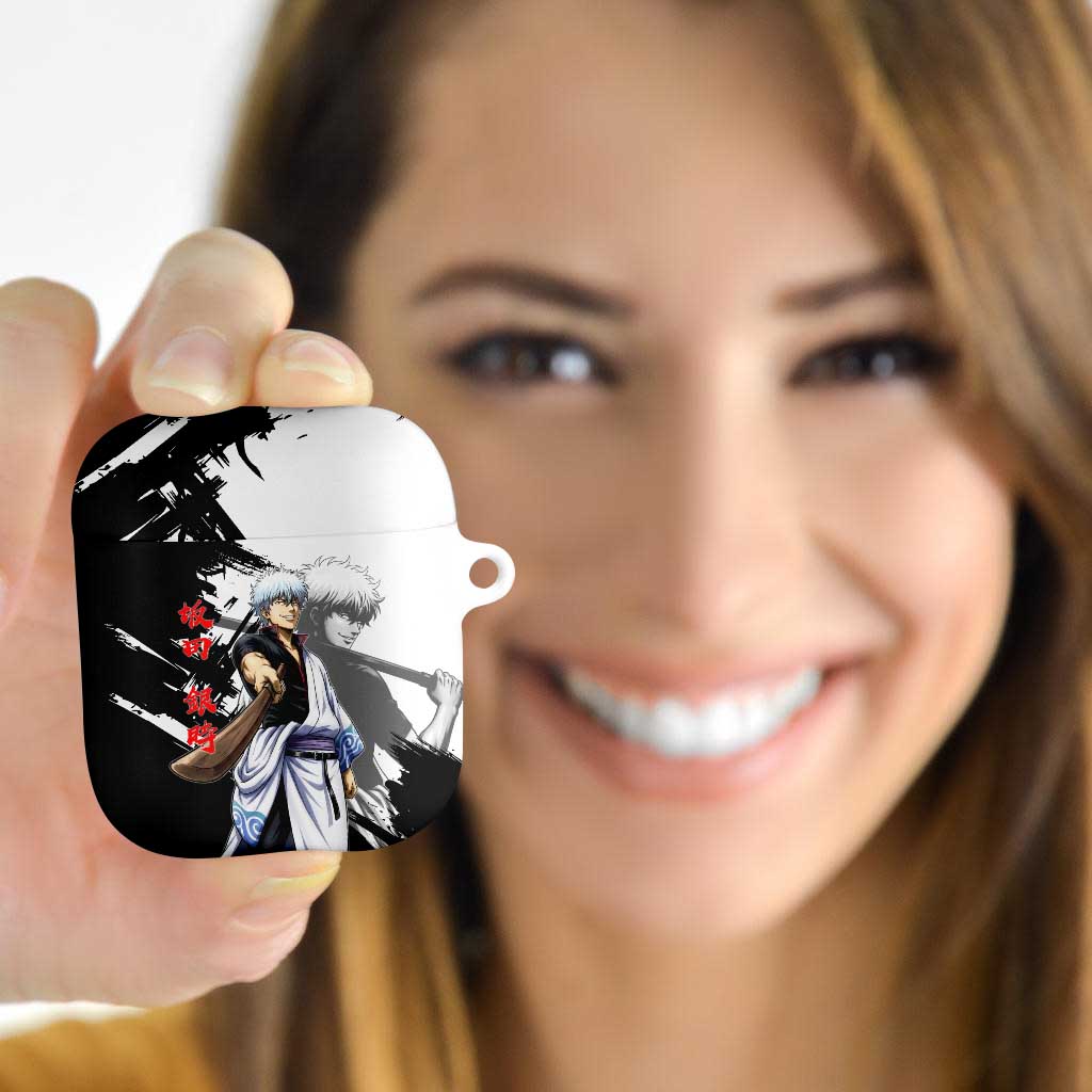 Gintoki Sakata AirPods Case Classic Samurai Brushstroke Style