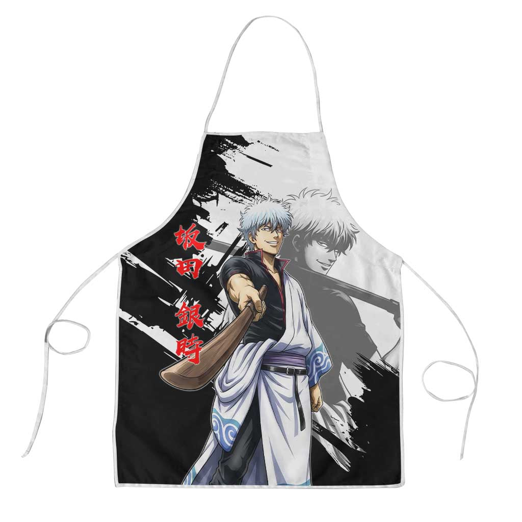 Gintoki Sakata Apron Classic Samurai Brushstroke Style