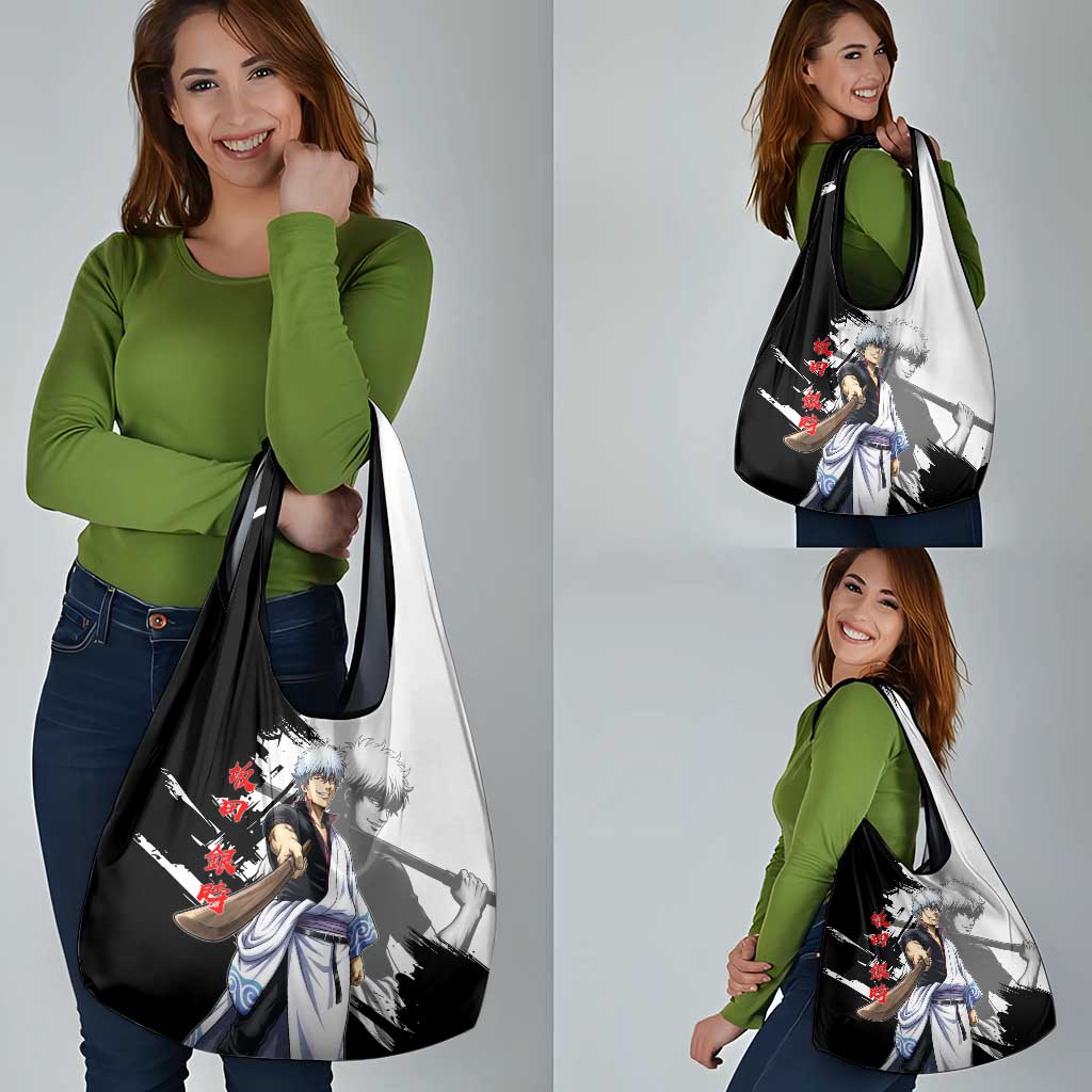 Gintoki Sakata Grocery Bag Classic Samurai Brushstroke Style