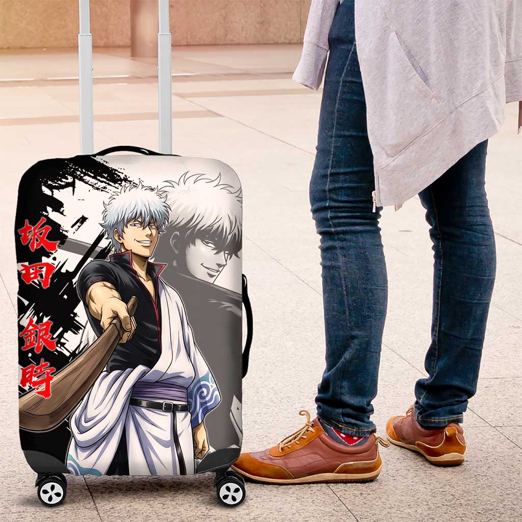 Gintoki Sakata Luggage Cover Classic Samurai Brushstroke Style