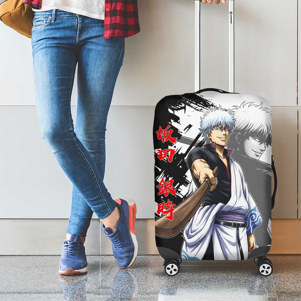 Gintoki Sakata Luggage Cover Classic Samurai Brushstroke Style