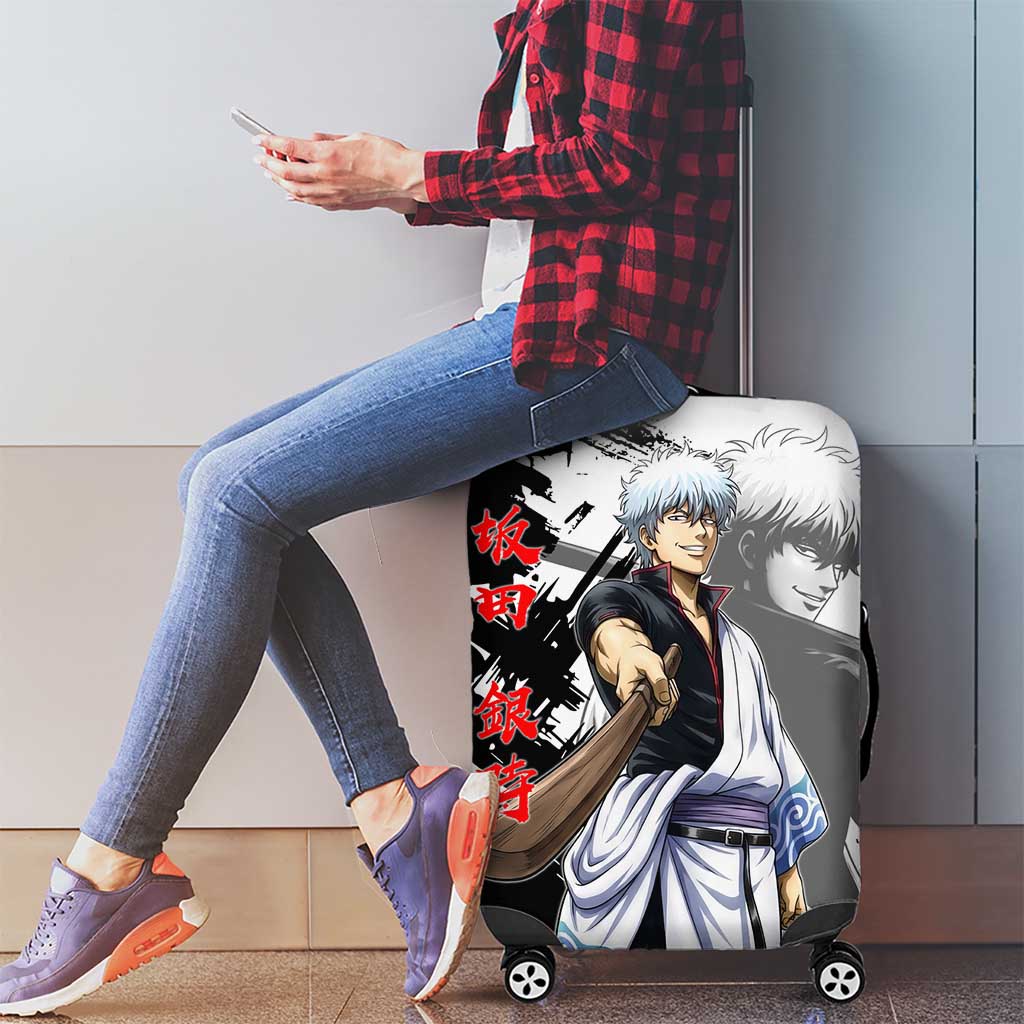 Gintoki Sakata Luggage Cover Classic Samurai Brushstroke Style