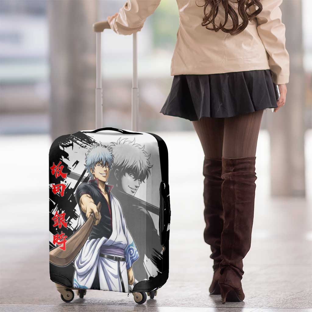 Gintoki Sakata Luggage Cover Classic Samurai Brushstroke Style