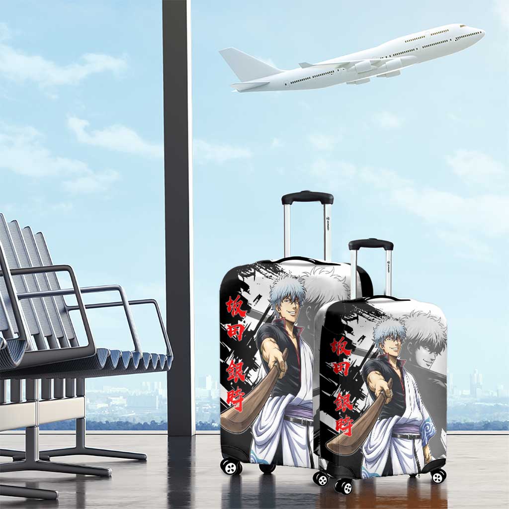 Gintoki Sakata Luggage Cover Classic Samurai Brushstroke Style