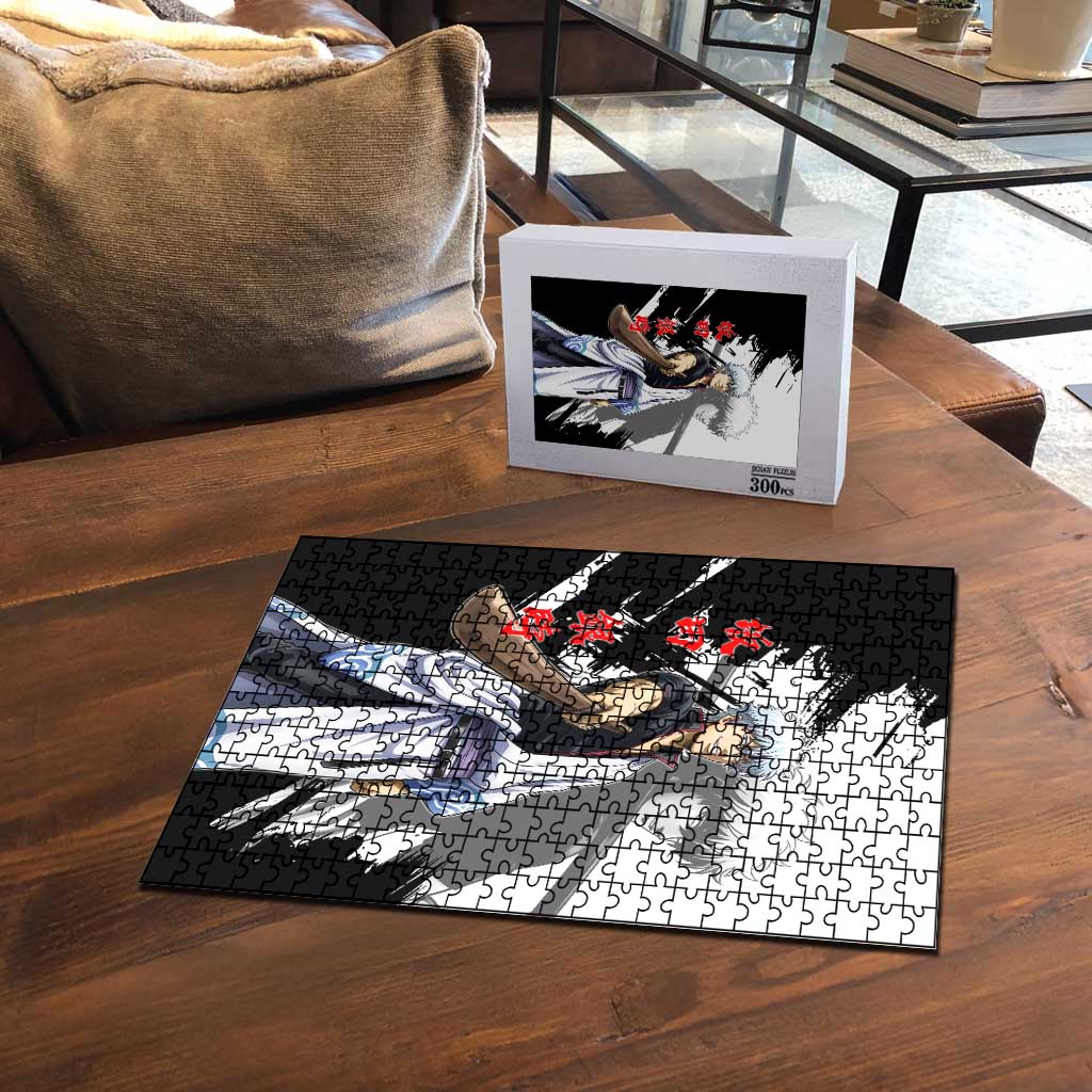 Gintoki Sakata Puzzle Classic Samurai Brushstroke Style