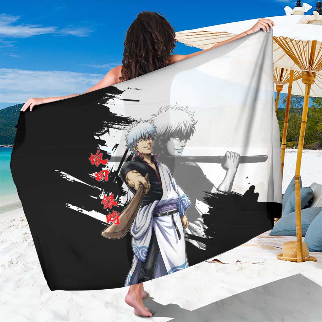 Gintoki Sakata Sarong Classic Samurai Brushstroke Style