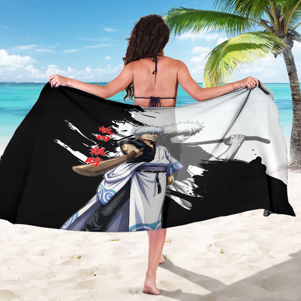 Gintoki Sakata Sarong Classic Samurai Brushstroke Style