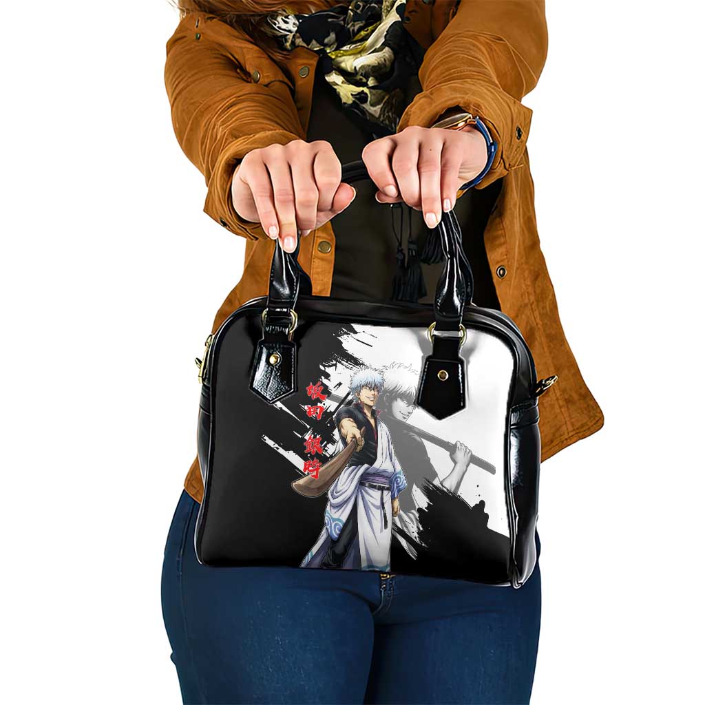 Gintoki Sakata Shoulder Handbag Classic Samurai Brushstroke Style