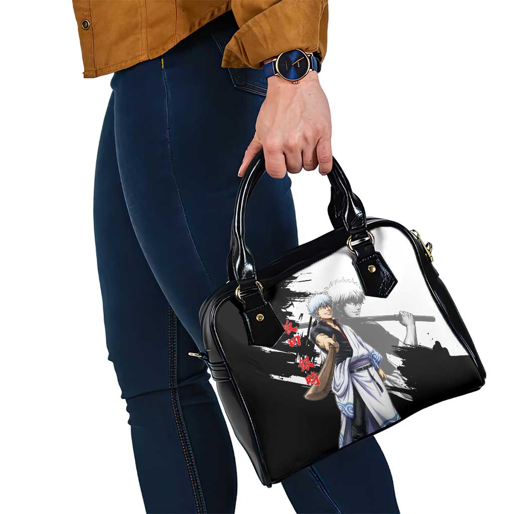 Gintoki Sakata Shoulder Handbag Classic Samurai Brushstroke Style