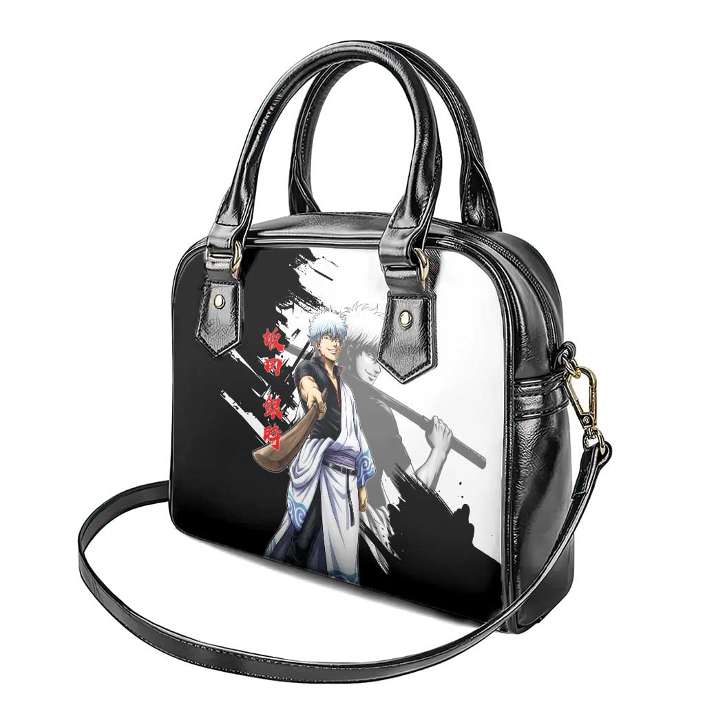 Gintoki Sakata Shoulder Handbag Classic Samurai Brushstroke Style