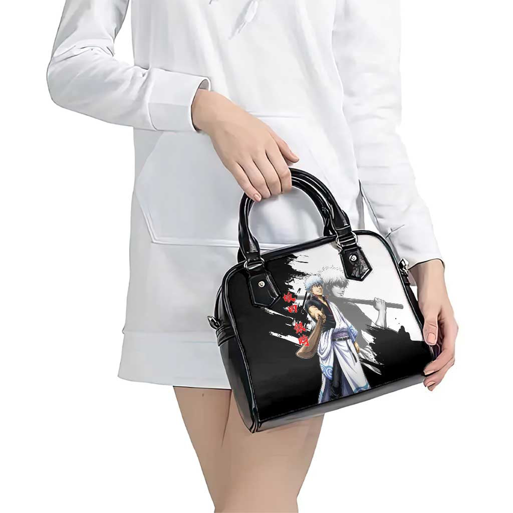 Gintoki Sakata Shoulder Handbag Classic Samurai Brushstroke Style