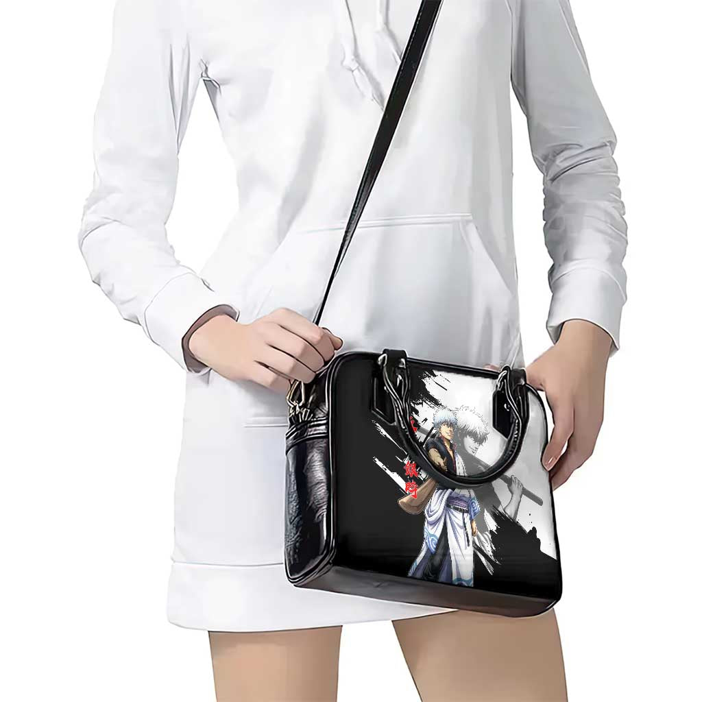 Gintoki Sakata Shoulder Handbag Classic Samurai Brushstroke Style