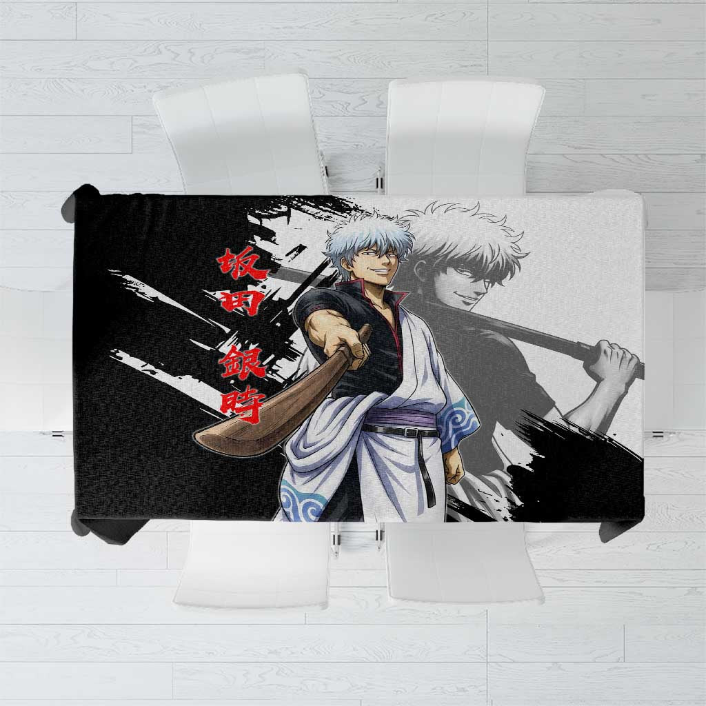Gintoki Sakata Tablecloth Classic Samurai Brushstroke Style