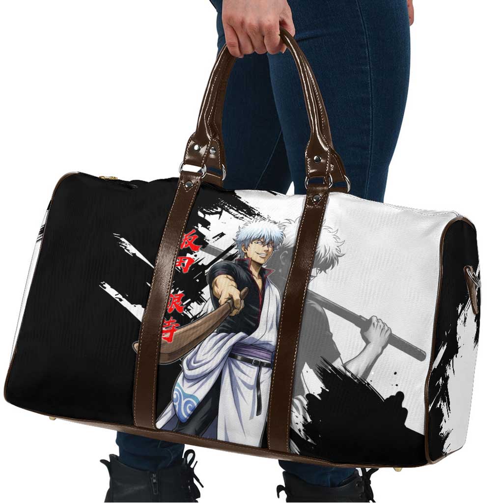 Gintoki Sakata Travel Bag Classic Samurai Brushstroke Style