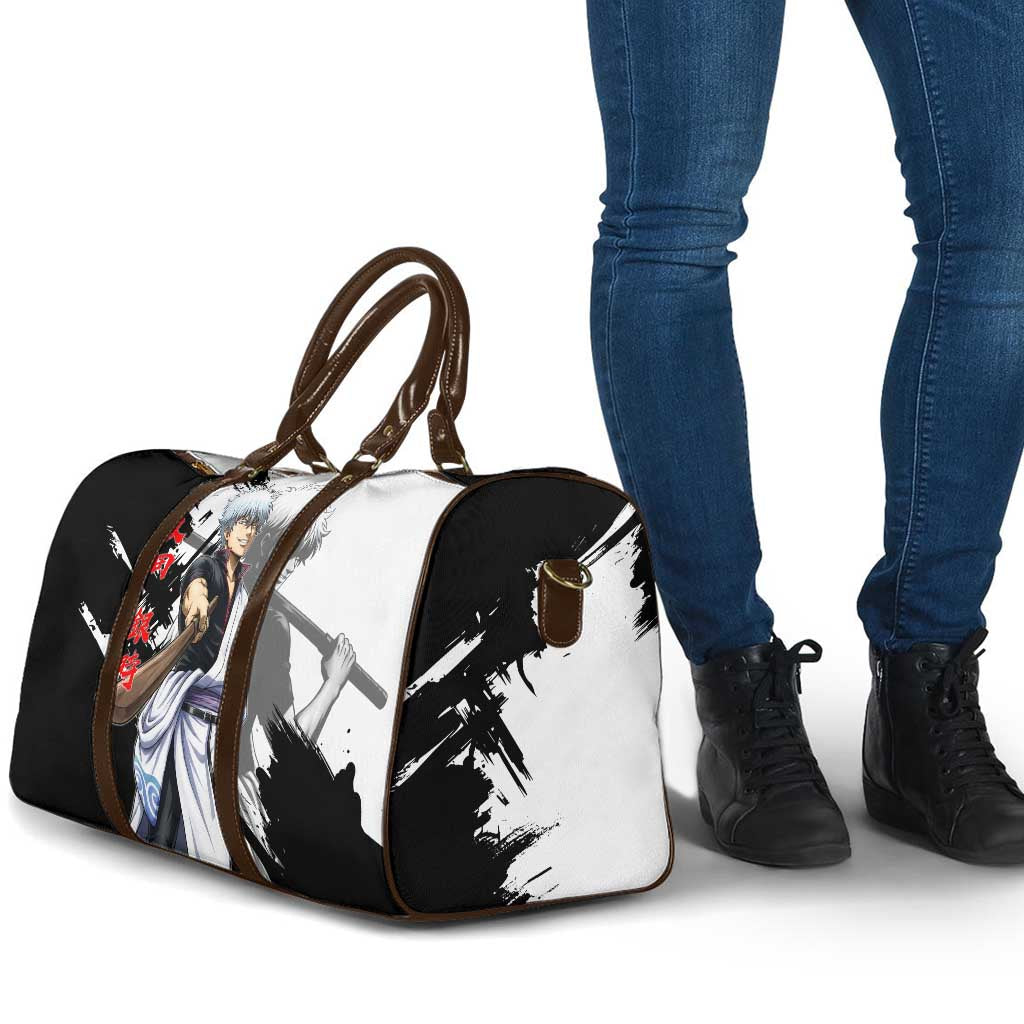 Gintoki Sakata Travel Bag Classic Samurai Brushstroke Style