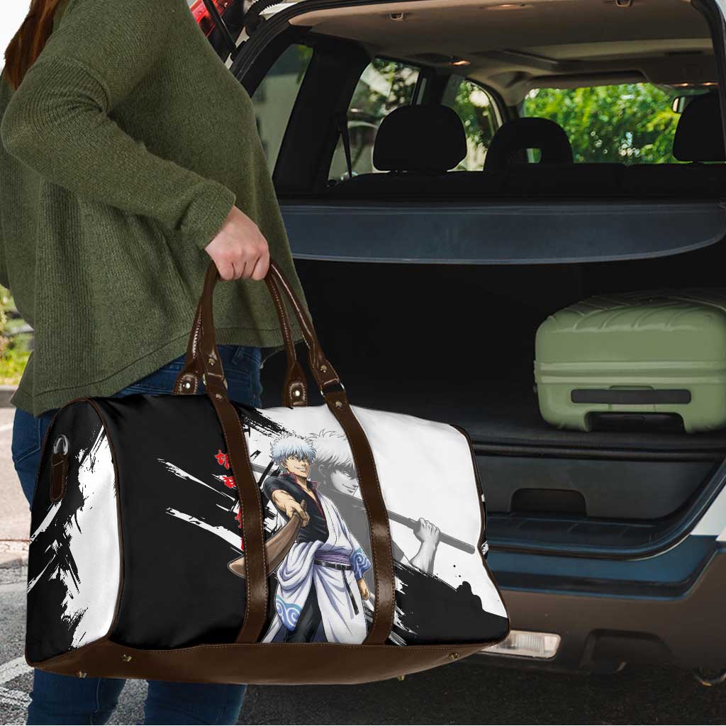 Gintoki Sakata Travel Bag Classic Samurai Brushstroke Style