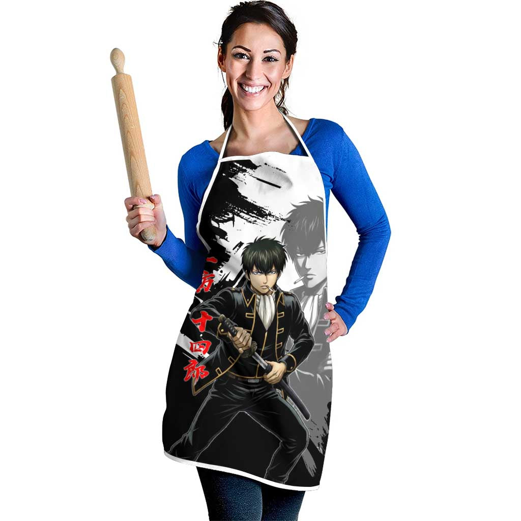 Toshiro Hijikata Apron Dark Shinsengumi Ink Style