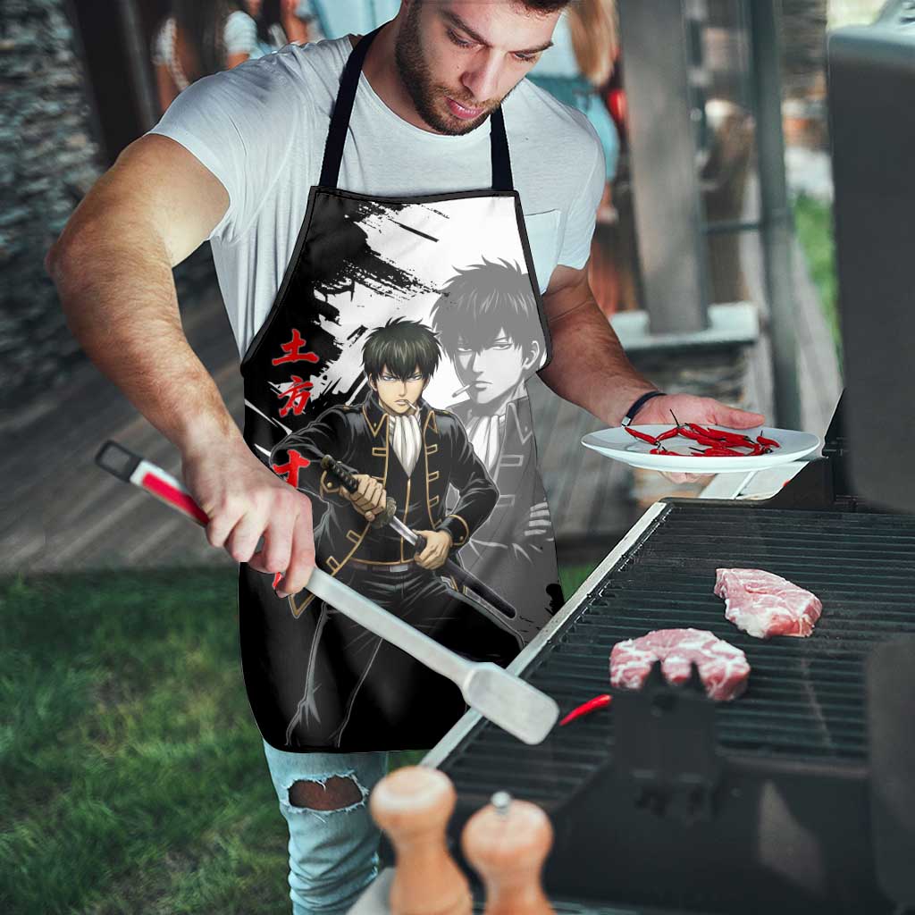 Toshiro Hijikata Apron Dark Shinsengumi Ink Style