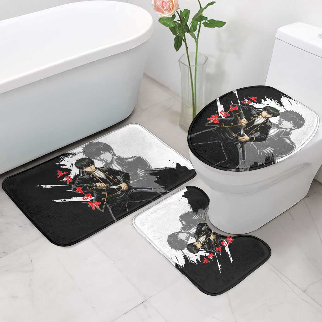 Toshiro Hijikata Bathroom Set Dark Shinsengumi Ink Style