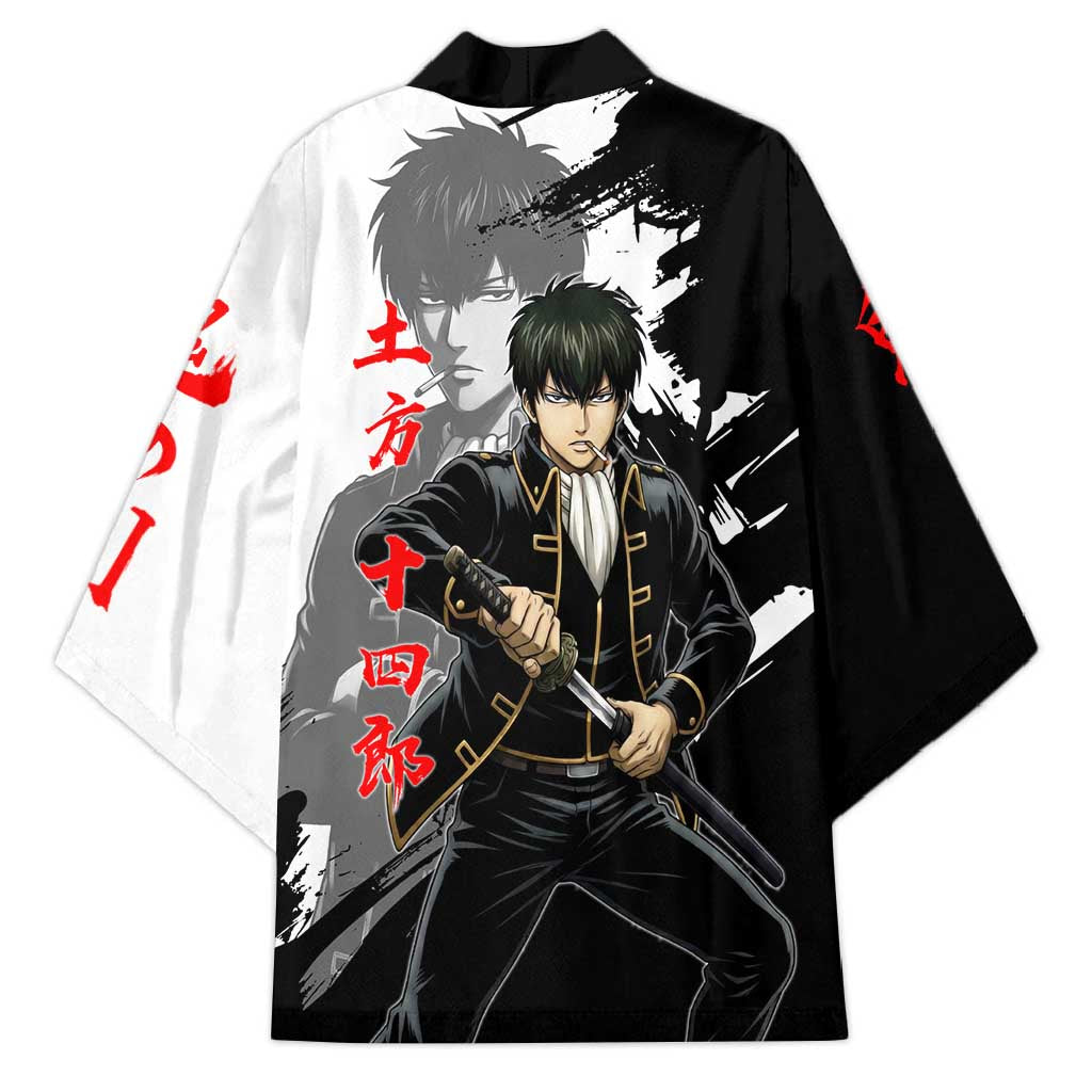 Toshiro Hijikata Kimono Dark Shinsengumi Ink Style