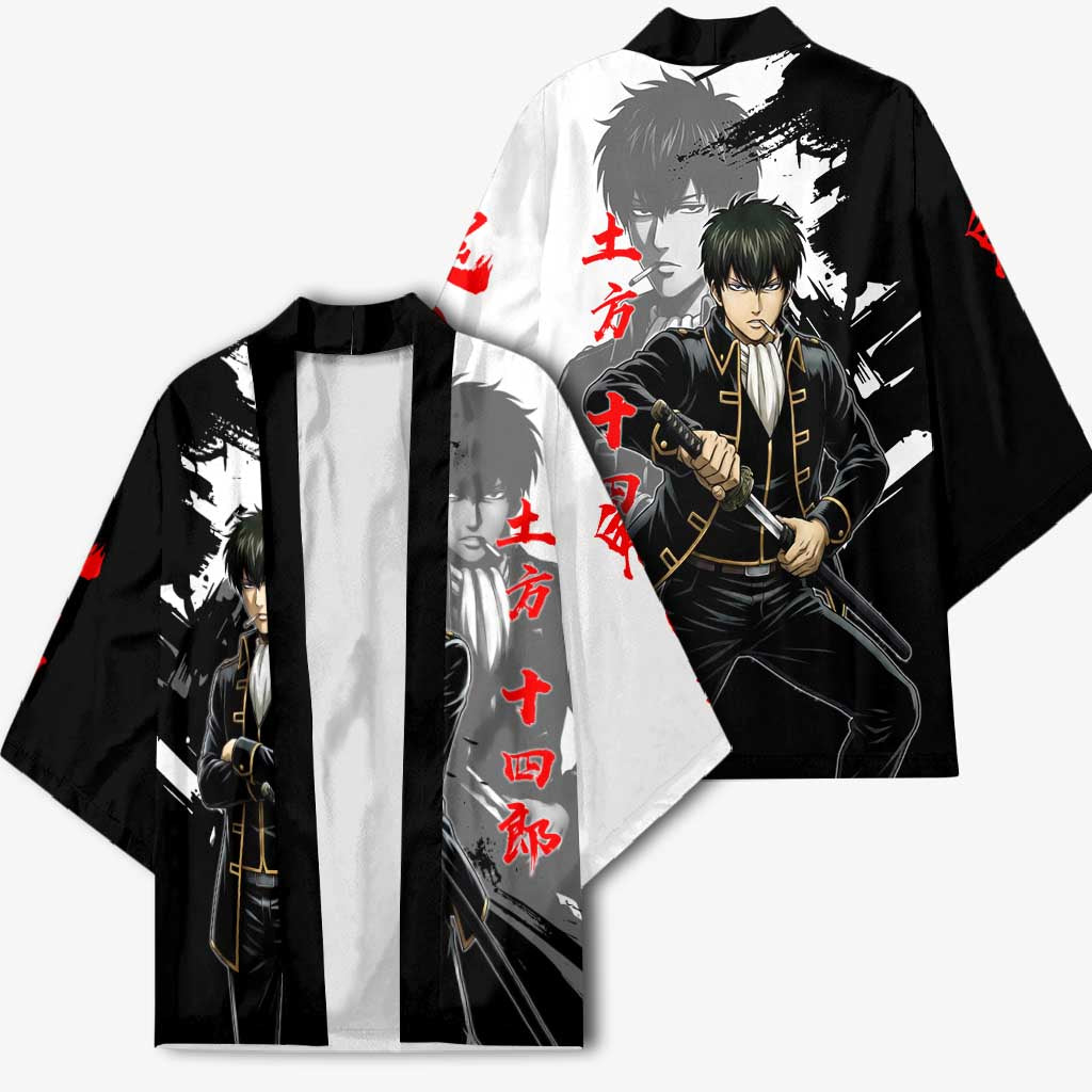 Toshiro Hijikata Kimono Dark Shinsengumi Ink Style
