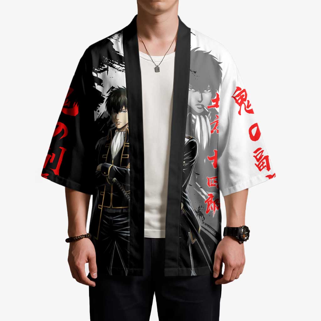 Toshiro Hijikata Kimono Dark Shinsengumi Ink Style